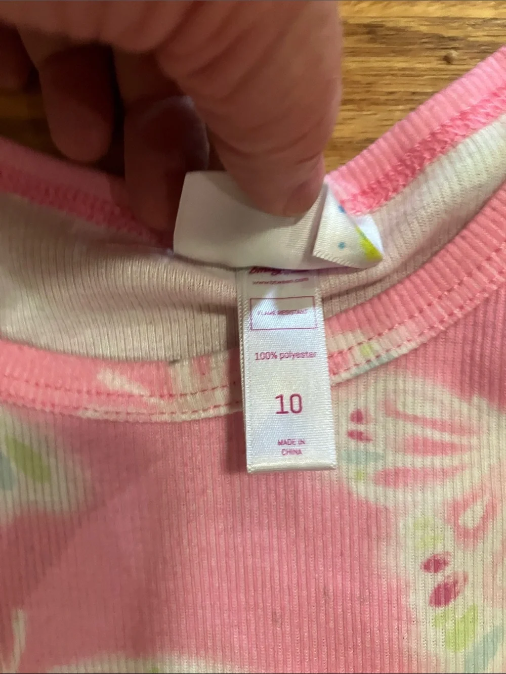 Magic Pink Butterfly Short Pajama Set
